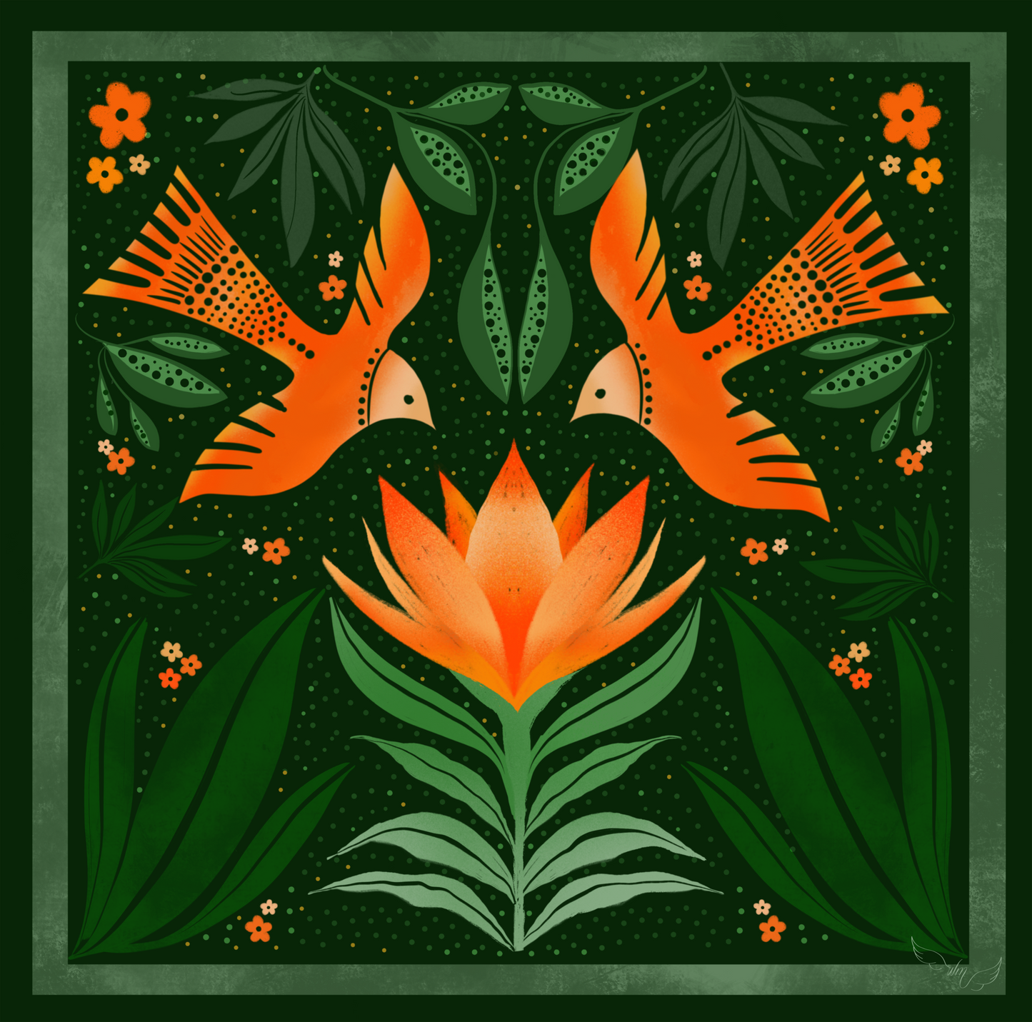 Jungle Wings | Art Print