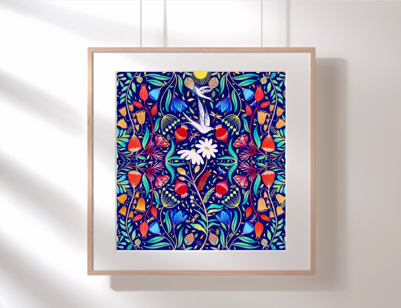 'Le Jardin Magique' The Magical Garden | Art Print