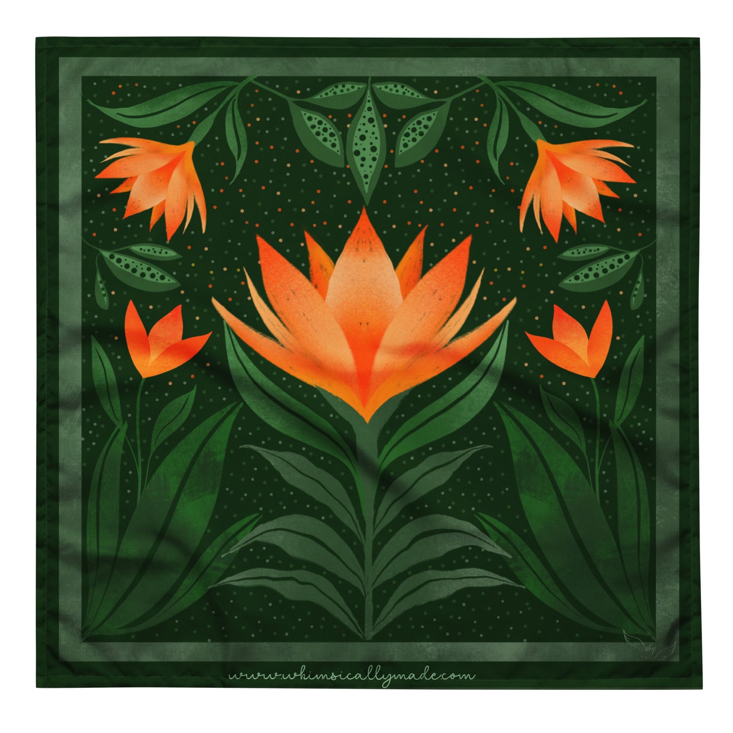 Jungle Bloom | All-Over Print Scarf