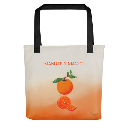 Mandarin Magic | All-Over Print Tote Bag