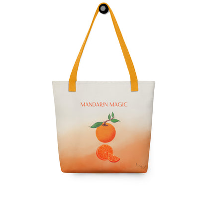 Mandarin Magic | All-Over Print Tote Bag