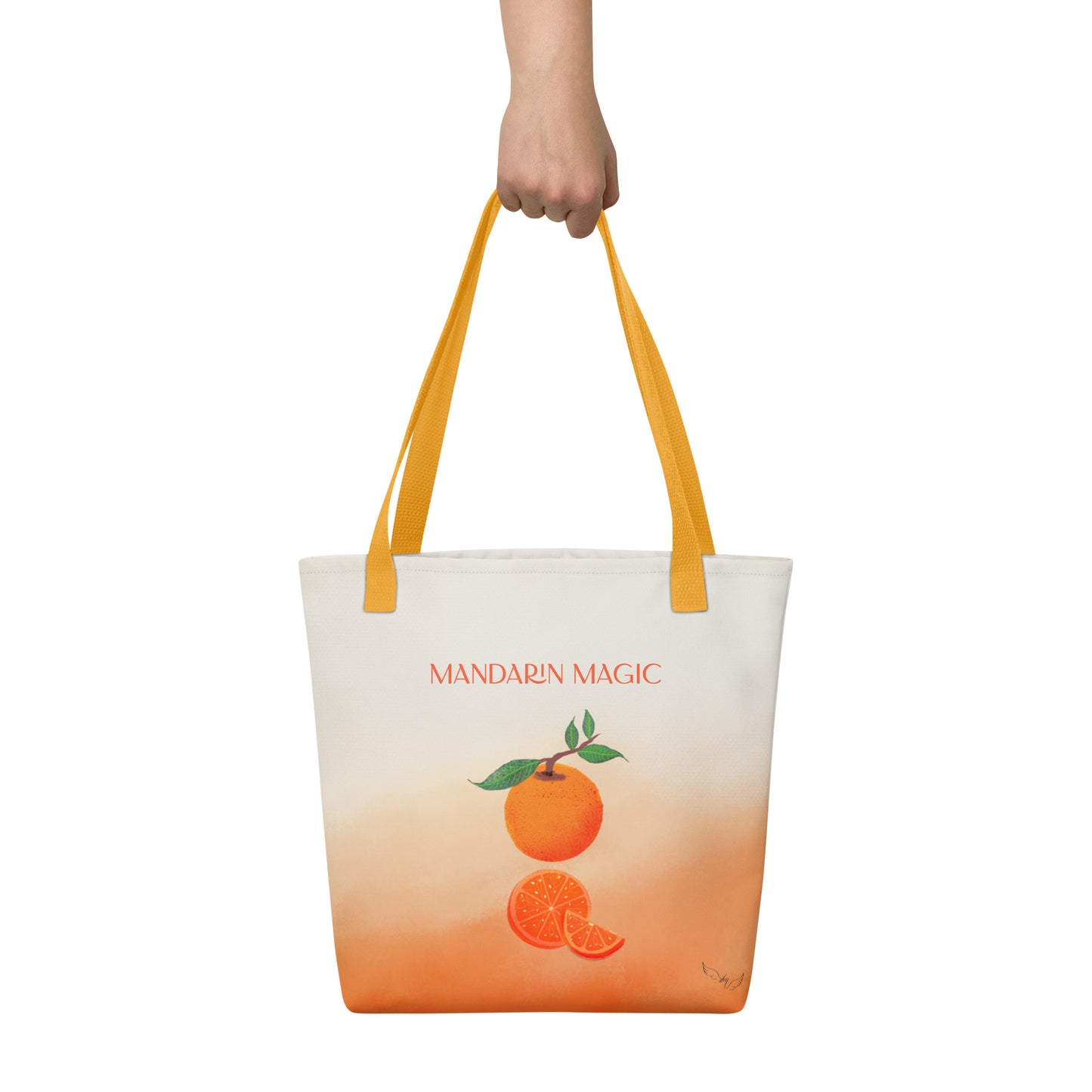 Mandarin Magic | All-Over Print Tote Bag