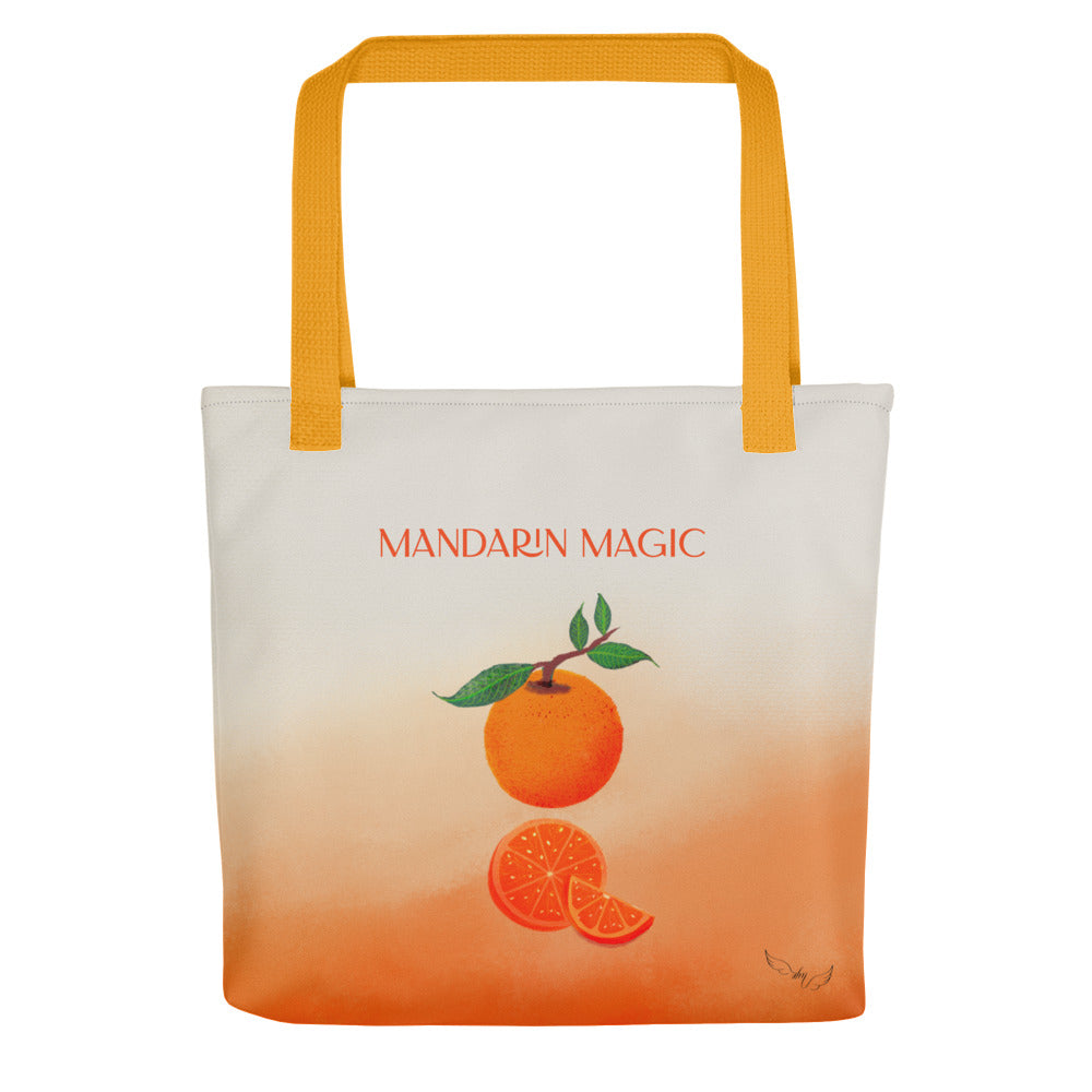 Mandarin Magic | All-Over Print Tote Bag