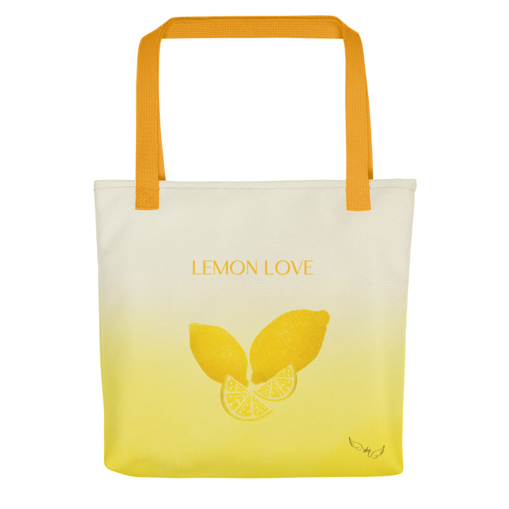 Lemon Love | All-Over Print Tote Bag